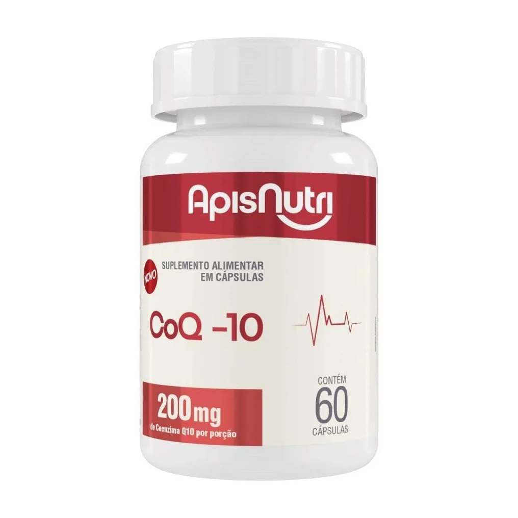 Coenzima Q10 200mg (60 Cápsulas) - Padrão: Único