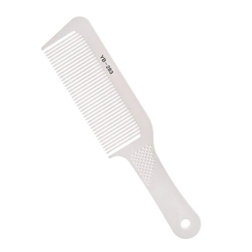 Pente de Corte Clipper Comb com Guia Yb-283 Umi Branco