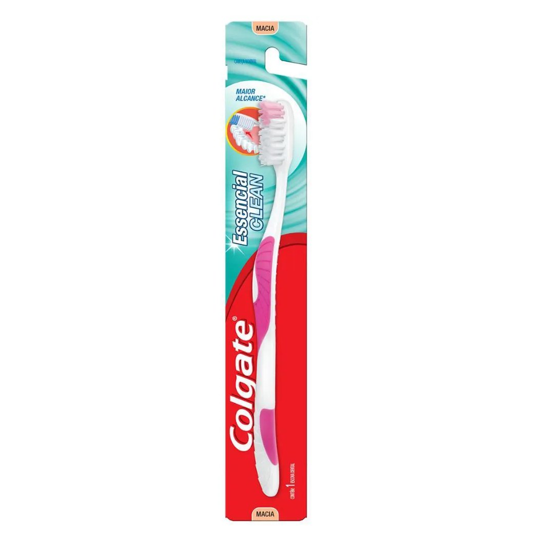 Escova Dental Colgate Essencial Clean