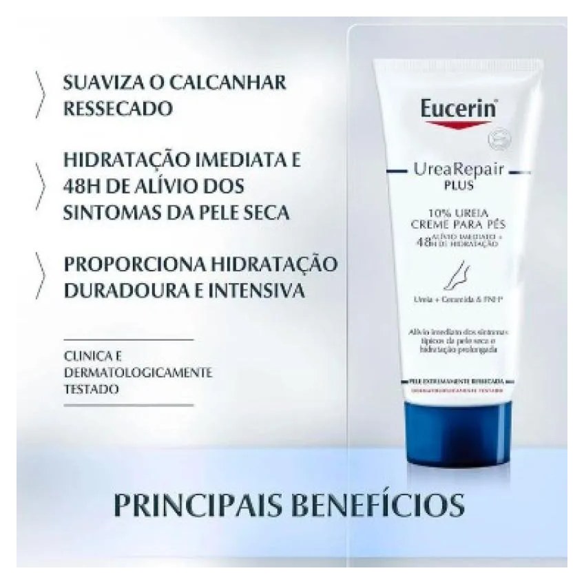 Eucerin Ureia Repair Plus 10% Creme para os Pés 104g