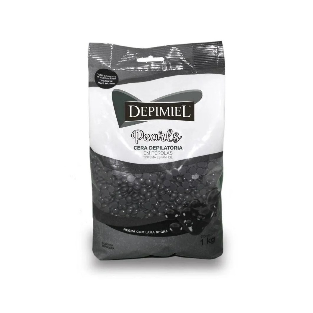 Cera Depilatória Depimiel Lama Negra 1000g