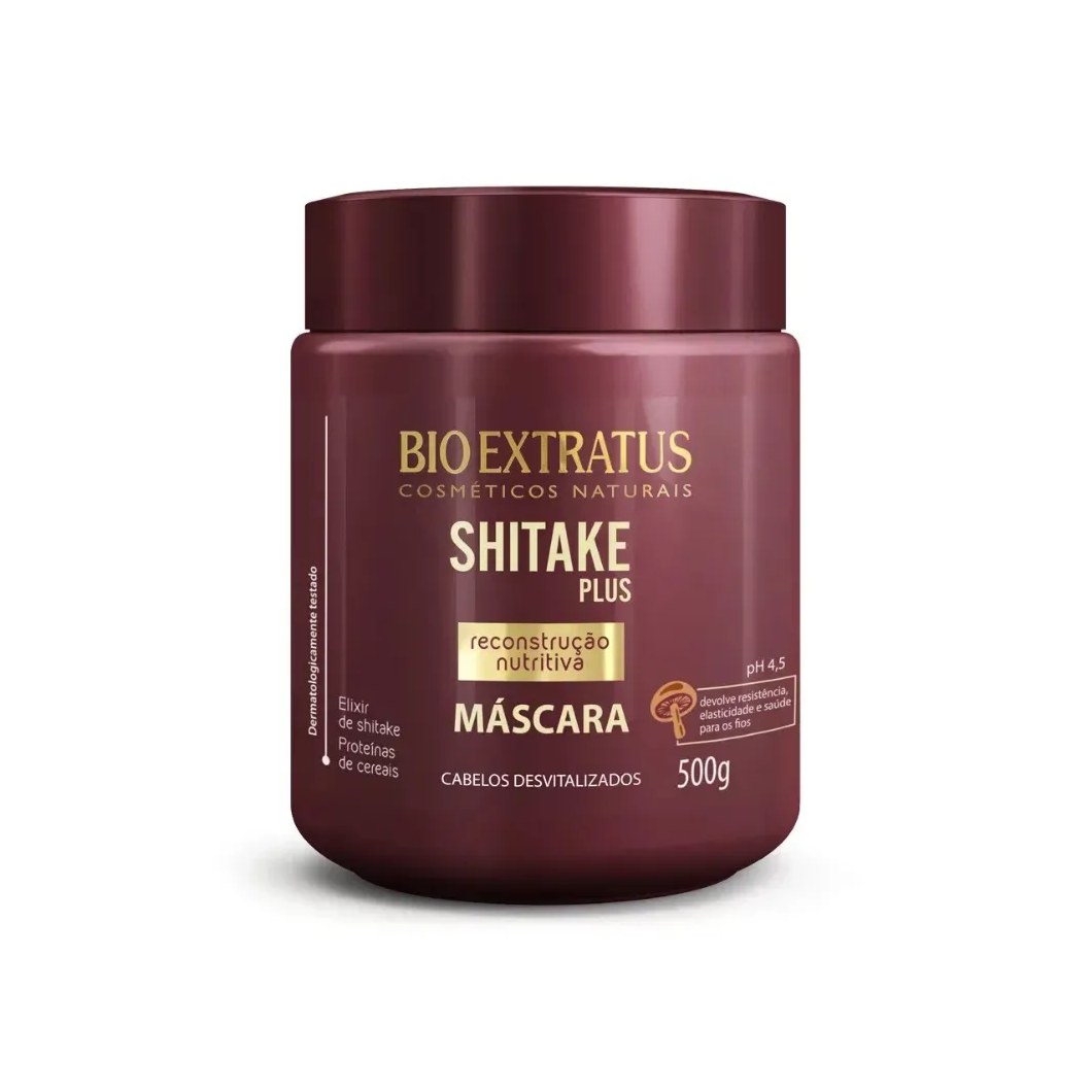 Máscara de Tratamento Bio Extratus Elixir de Shitake Plus 500g