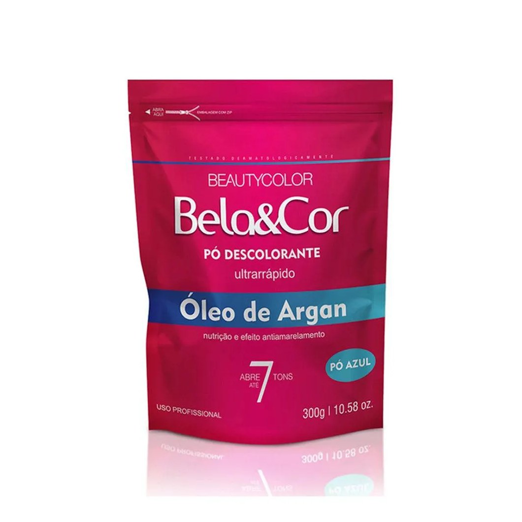 Pó Descolorante Beauty Color Óleo de Argan 300g