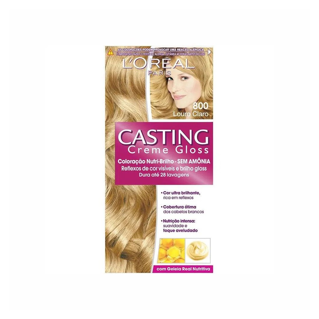 Tonalizante Casting Creme Gloss 800 Louro Claro