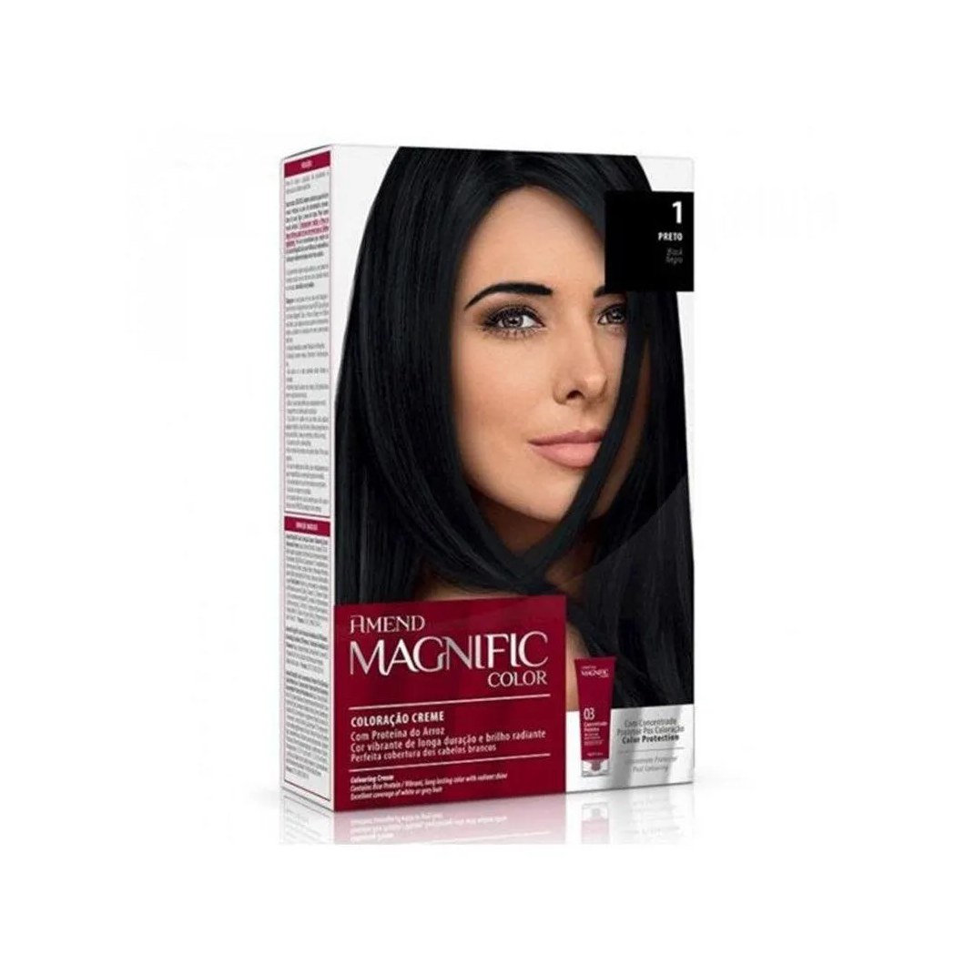 Tonalizante Amend Magnific Color 1.0 Preto
