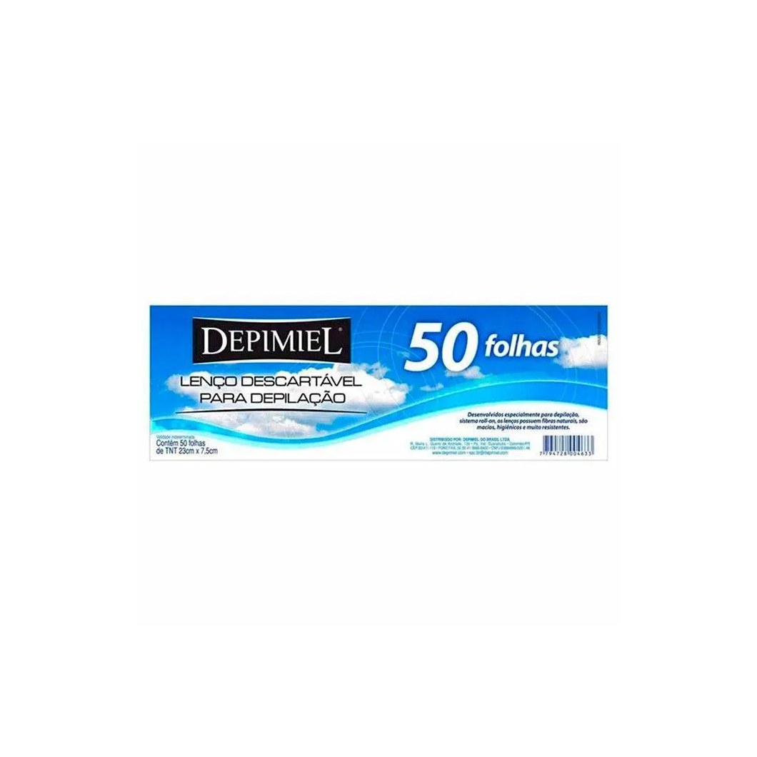 Papel Depilatório Depimiel 50fls