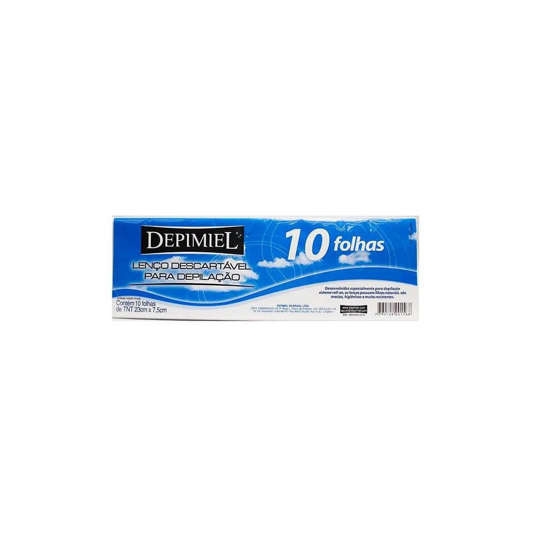 Papel Depilatório Depimiel 10fls