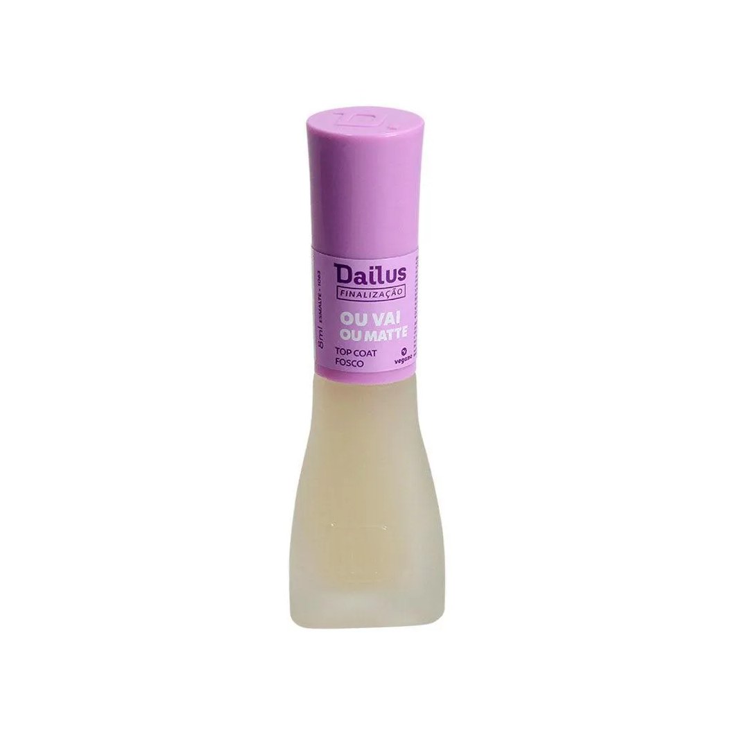 Top Coat Fosco Ou Vai Ou Matte 8ml