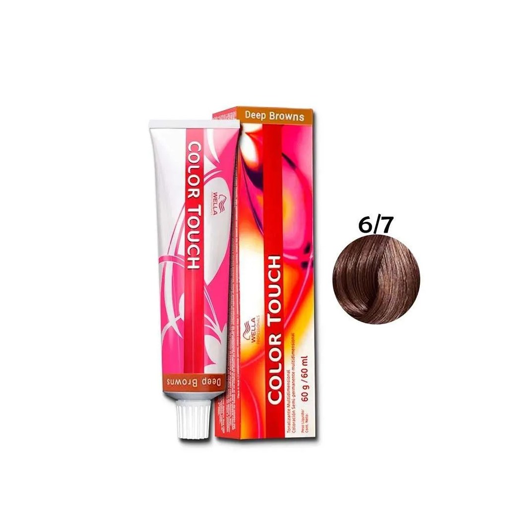 Tonalizante Color Touch 6.7 Louro Escuro Marrom