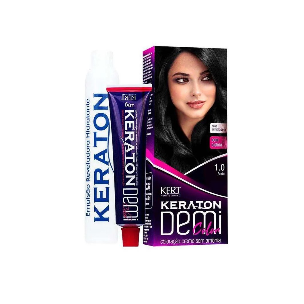 Tonalizante Demi Color 1.0 Preto