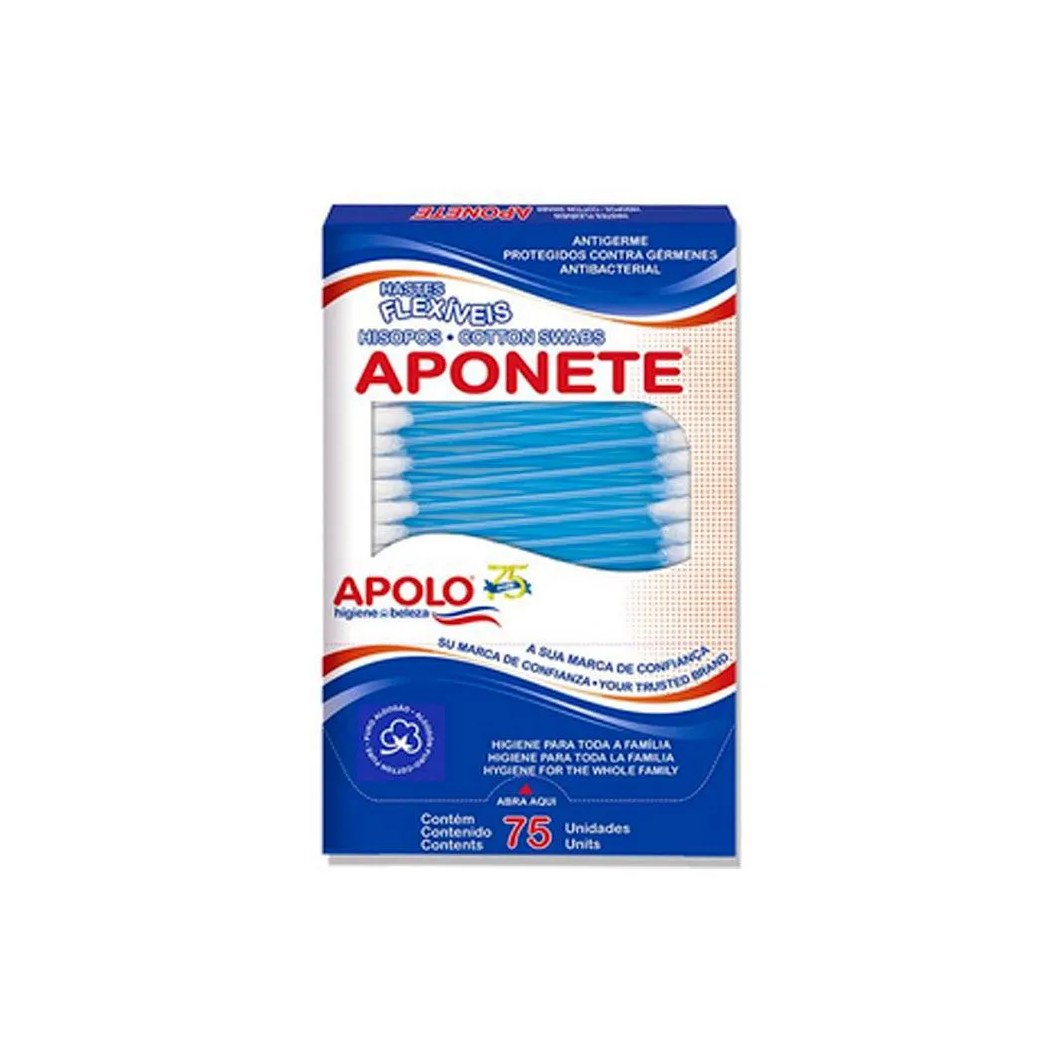 Hastes Flexíveis Apolo Aponete 75un