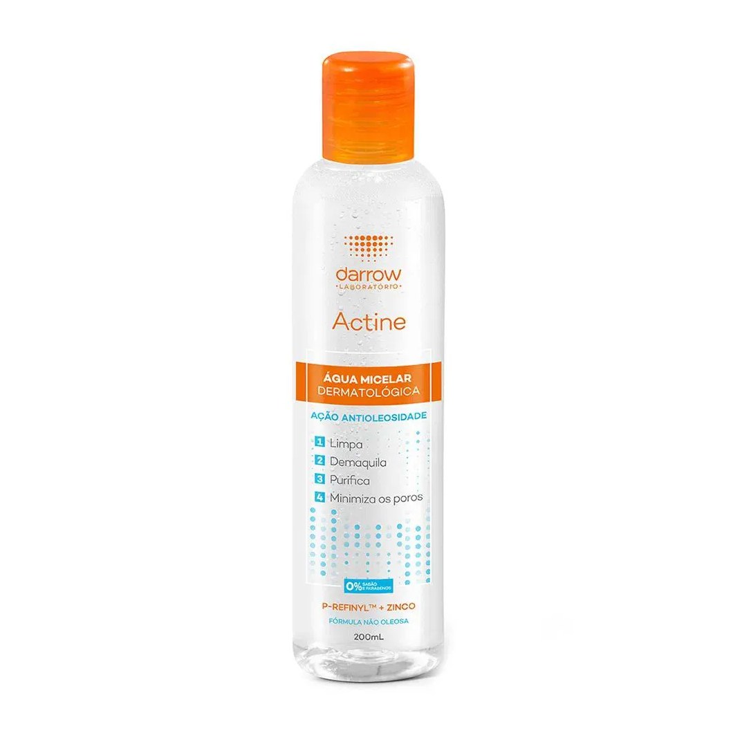 Darrow Actine Água Micelar Dermatológica 200ml