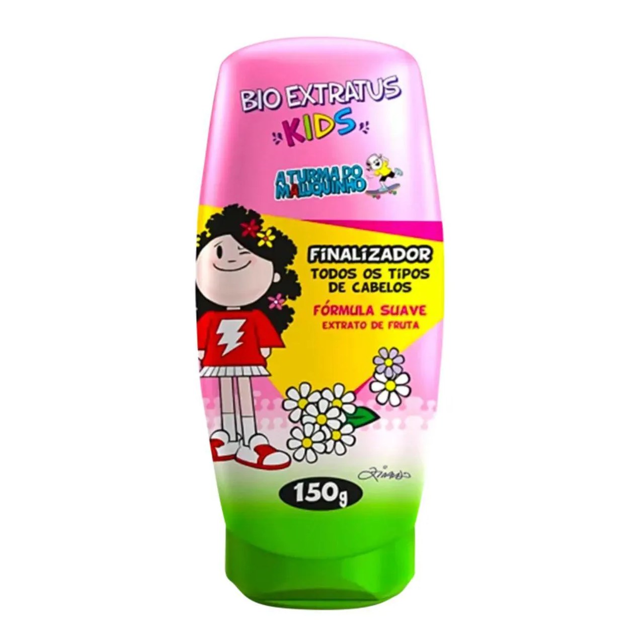 Finalizador Kids Turma do Maluquinho Rosa 150g Bio Extratus