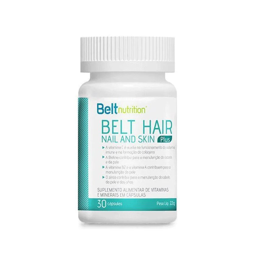 Belt Hair - Nail And Skin Plus - 30 cápsulas Gelatinosas