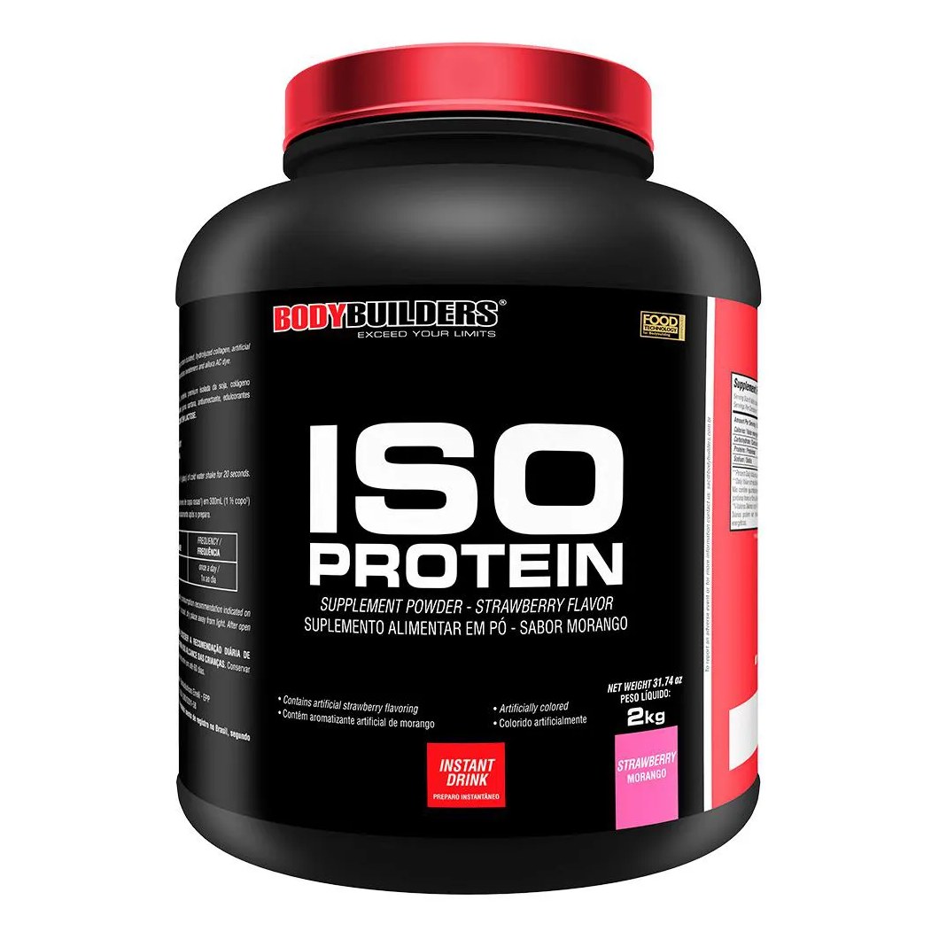 Proteínas Isoladas BodyBuilders Iso Protein Baunilha 2kg