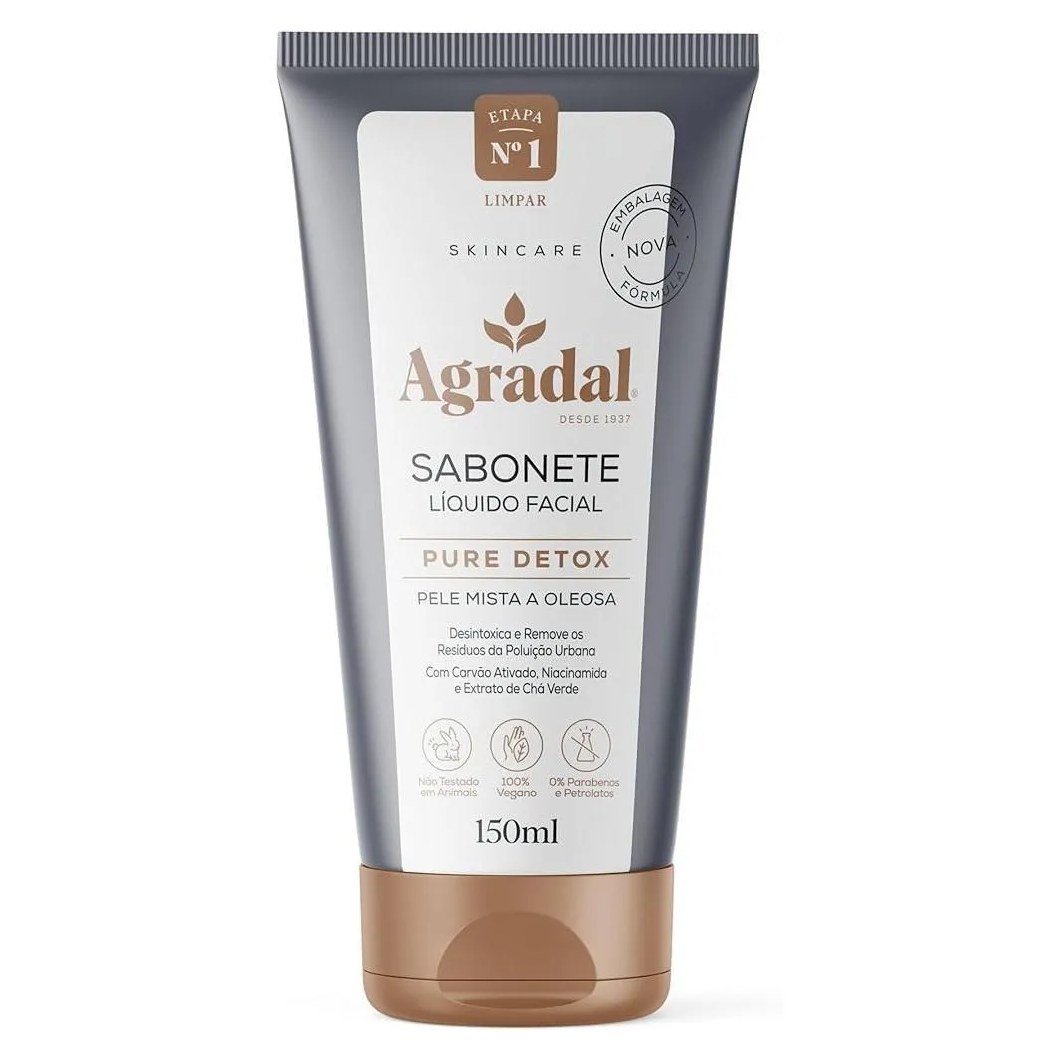 Agradal Sabonete Facial Pure Detox 150ml