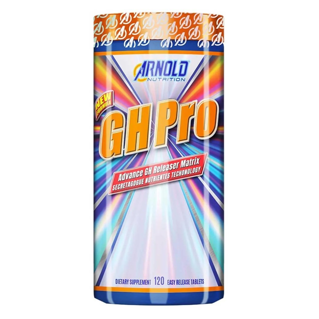 Gh Pro Arnold Nutrition com 120 Tabletes Testo Booster