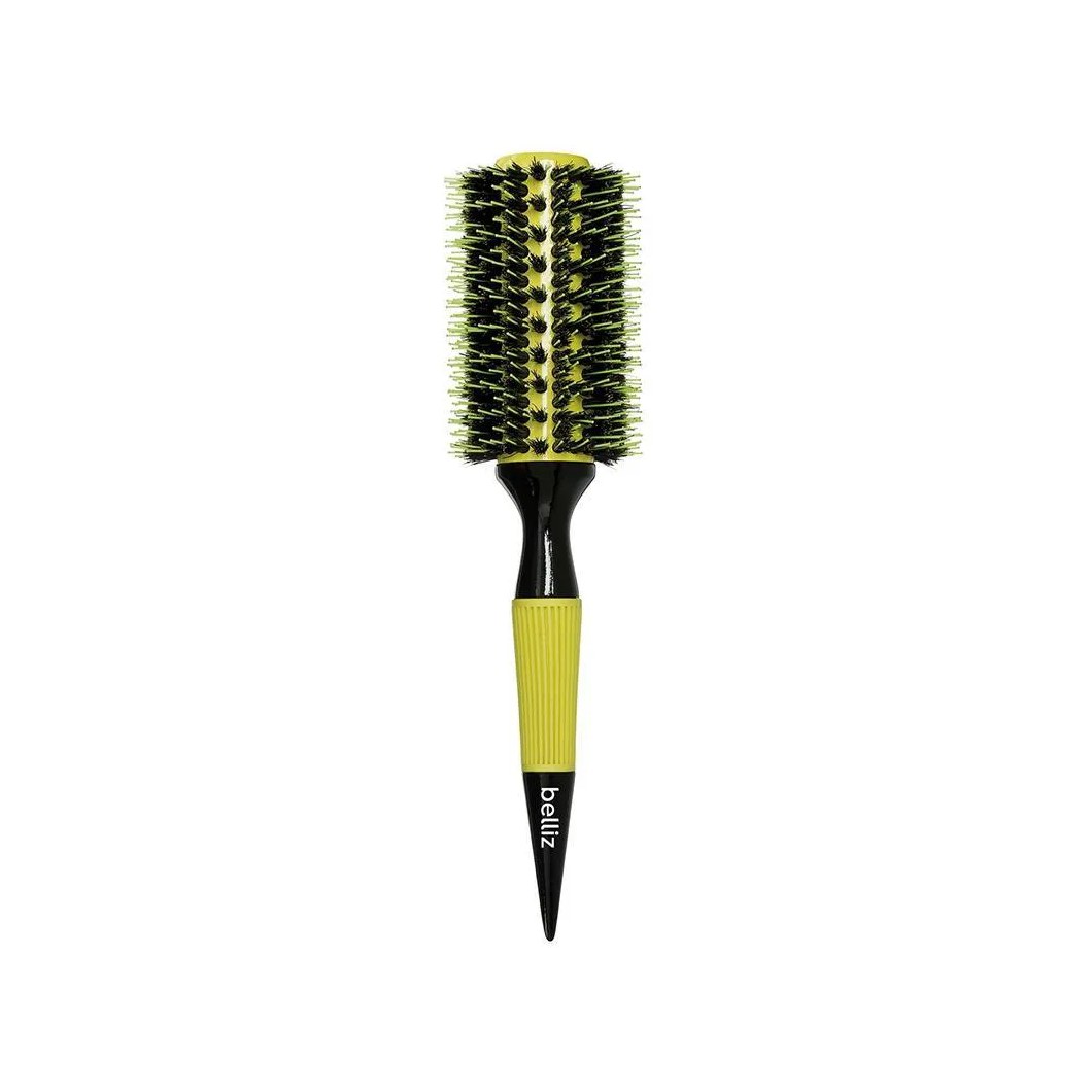 Escova de Madeira Premium Color Cerâmica 33MM Belliz - 482