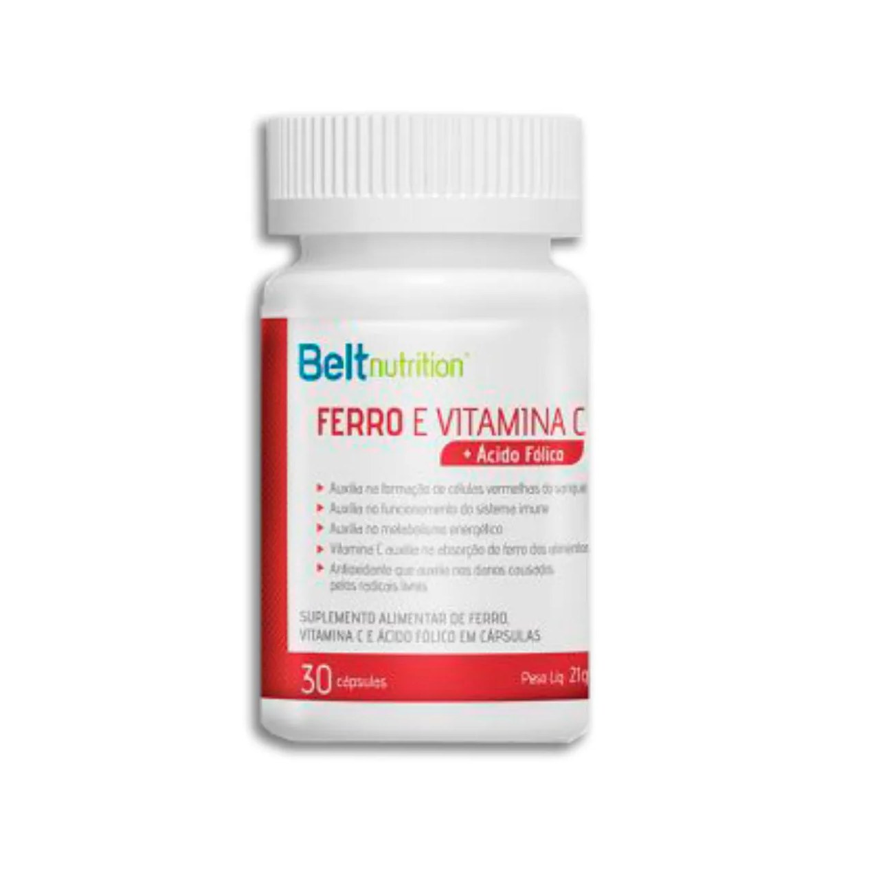 Multivitamínico Belt Ferro com Vitamina C+ácido Fólico