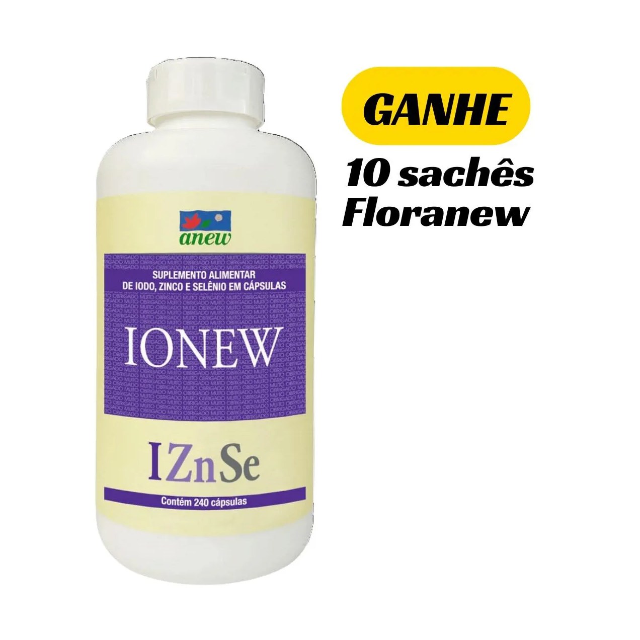 IONEW ANEW 240 CAPS + 10 SACHêS FLORANEW