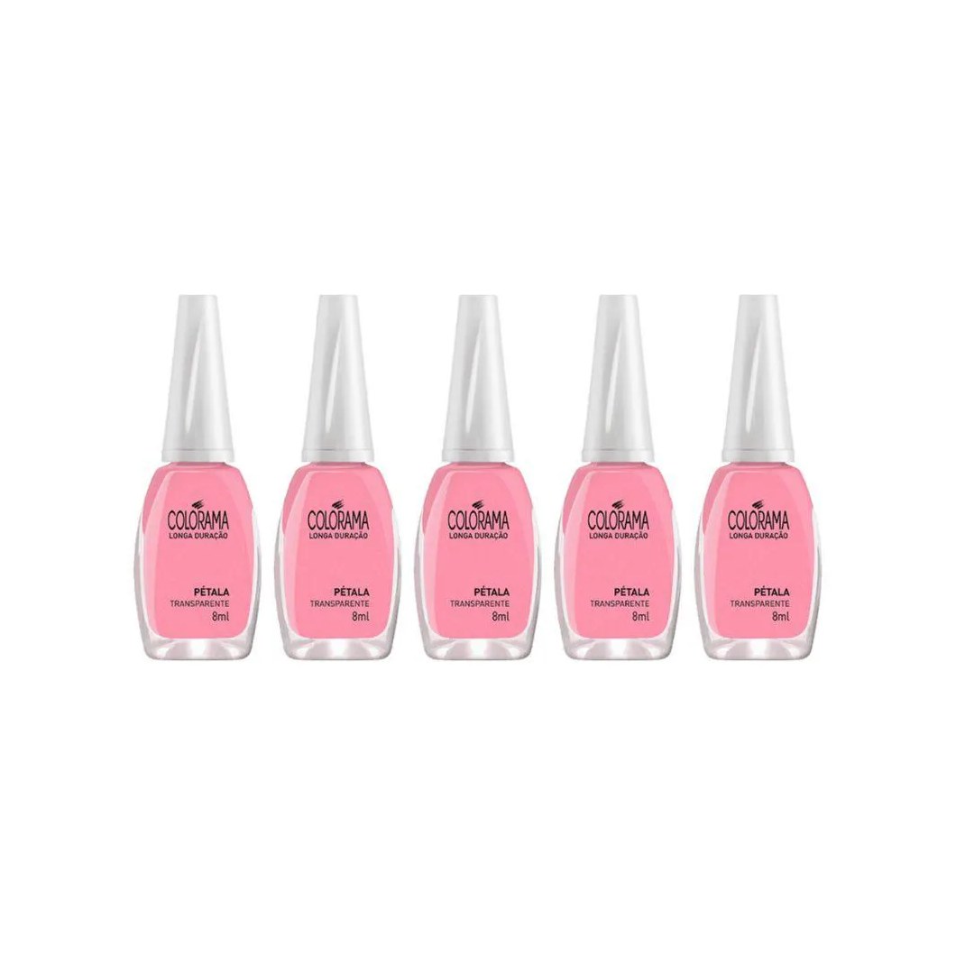 Kit Esmalte Colorama Natural Petala (5 Unidades)