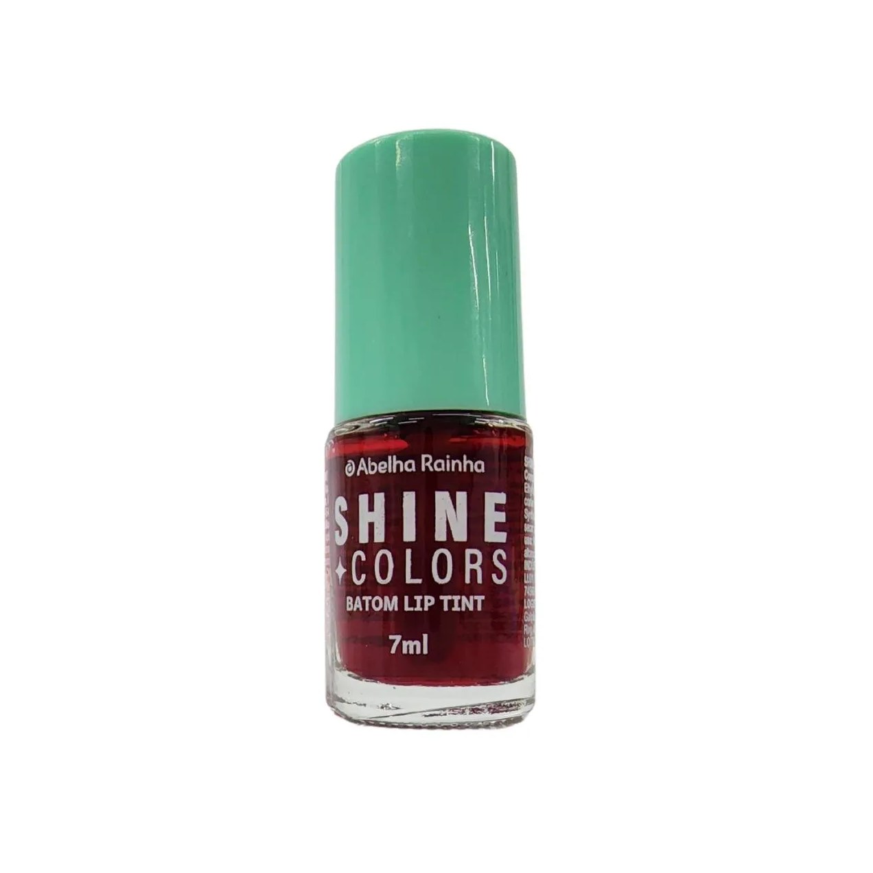 Batom Lip Tint Vermelho da Vez Shine Colors Abelha Rainha 7ml