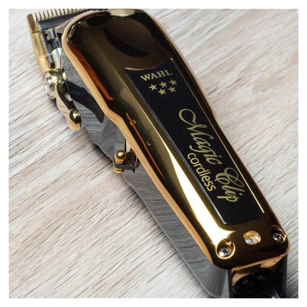 Maquina de Cortar o Cabelo Magic Clip Cordless Gold Wahl