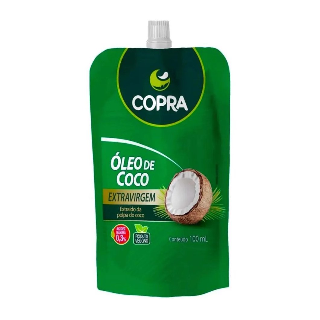 Óleo de Coco Copra Pouch Extravirgem 100ml