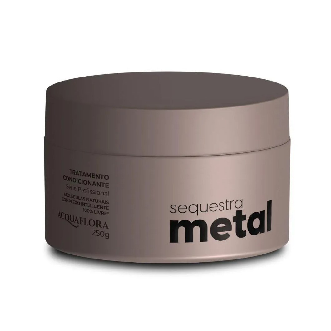 Máscara Tratamento Condicionante Acquaflora Sequestra Metal 250g