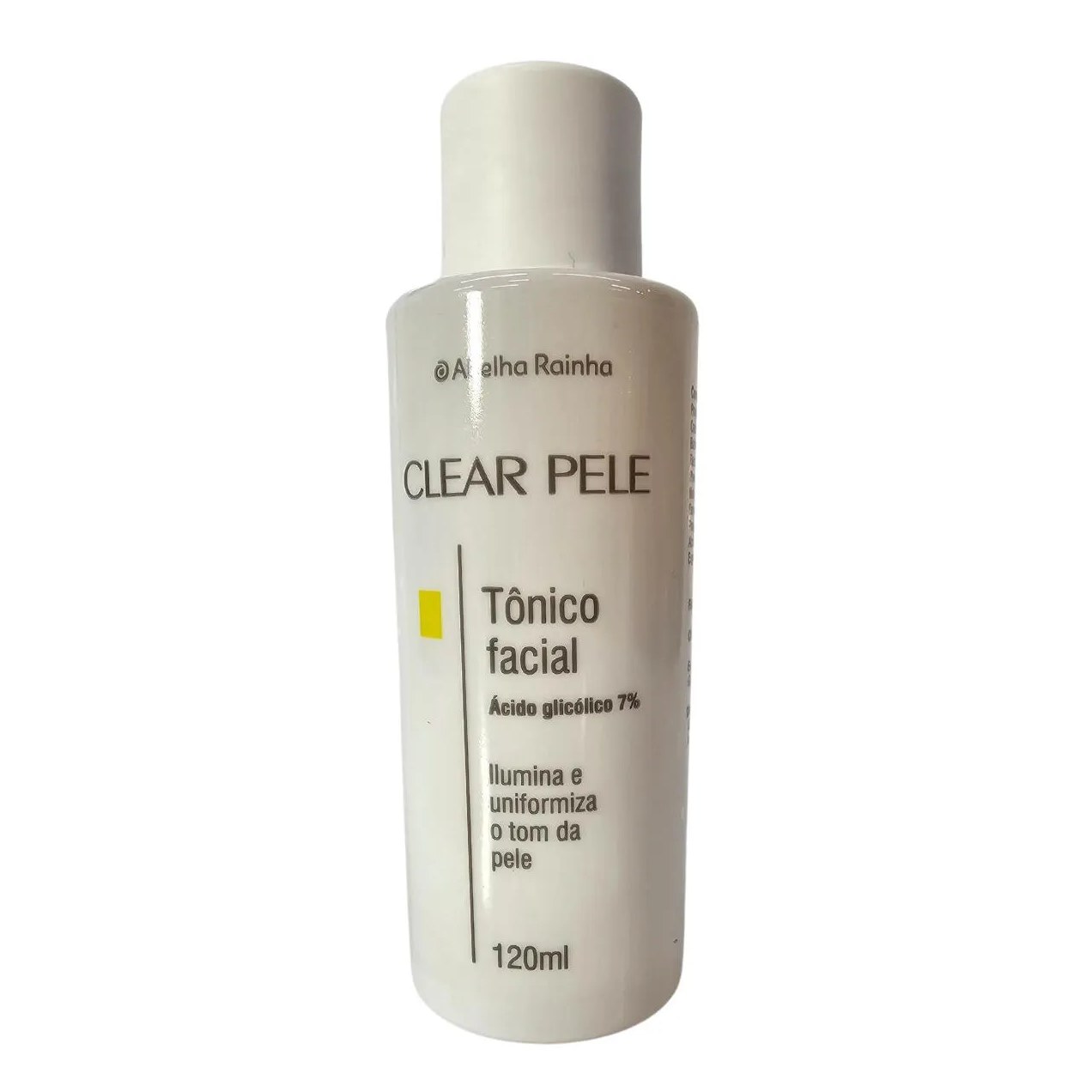 Tônico Facial com 7% Ácido Glicólico Clear Pele Abelha Rainha 120ml
