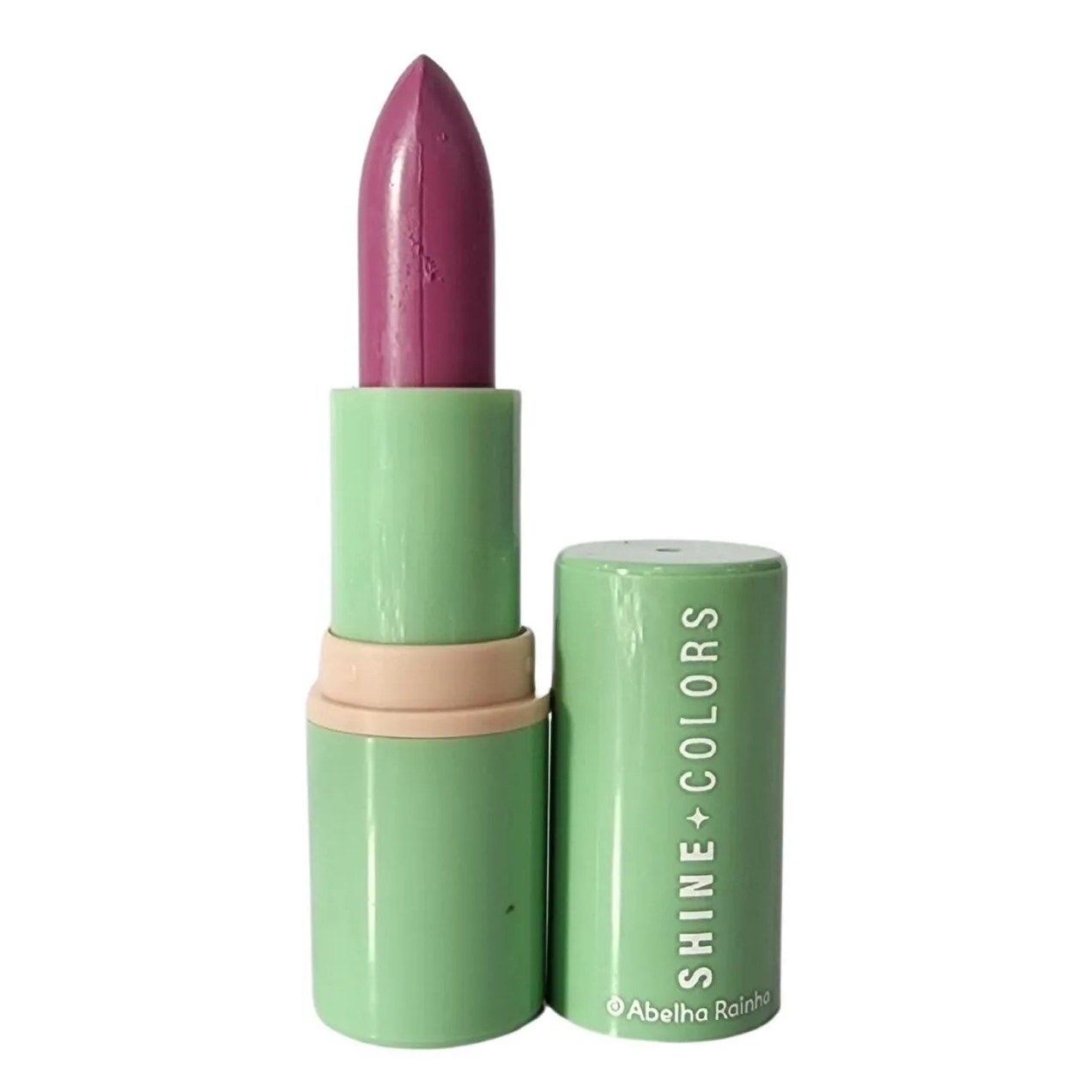 Batom Brilho E Sabor Chiclete Fps 15 Shine Colors Abelha Rainha 3,7g