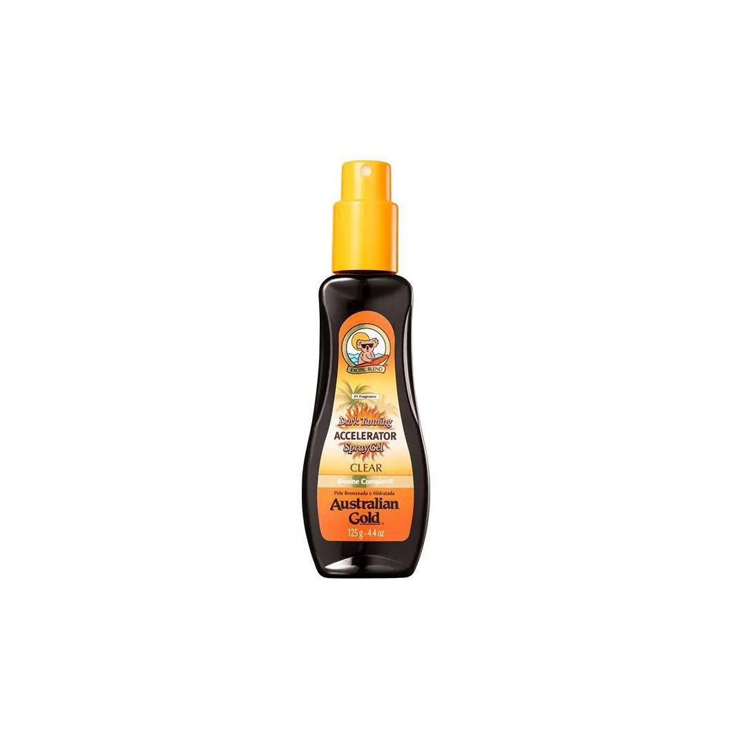 Kit Australian Gold Protetor Solar Corporal FPS 30 com 237ml + Bronzeador Dark Tanning Clear com 125ml