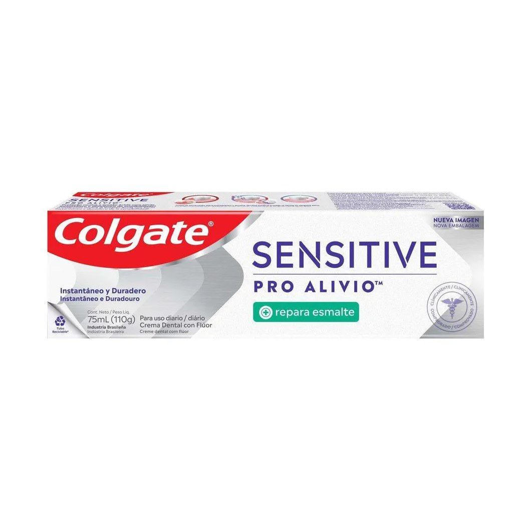 Creme Dental Colgate Sensitive Pro Alívio Repara Esmalte 110g