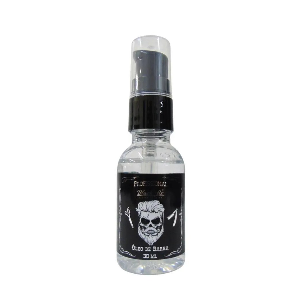 Óleo de Barba Black Fix Profissional 30ml