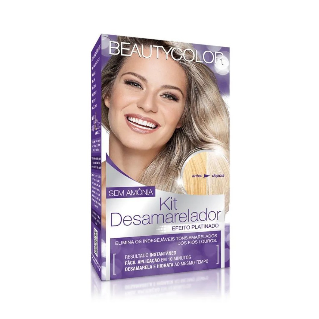 Tintura Beauty Color Desamarelador sem Amonia