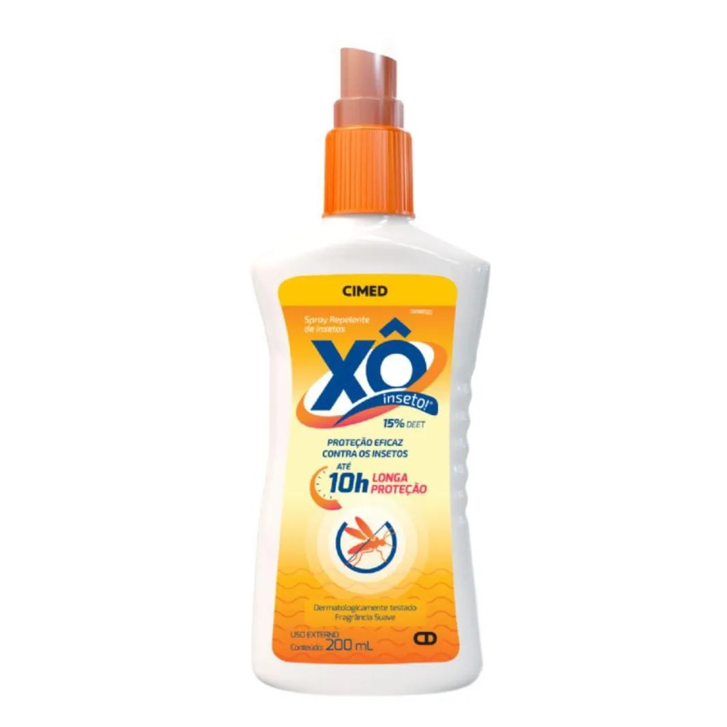 Spray Repelente de Insetos Cimed Xô Inseto 200ml