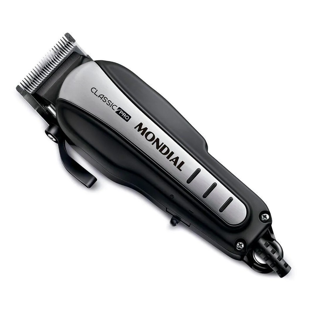 Cortador de Cabelos Mondial Classic Pro 127v Preto/inox 110v