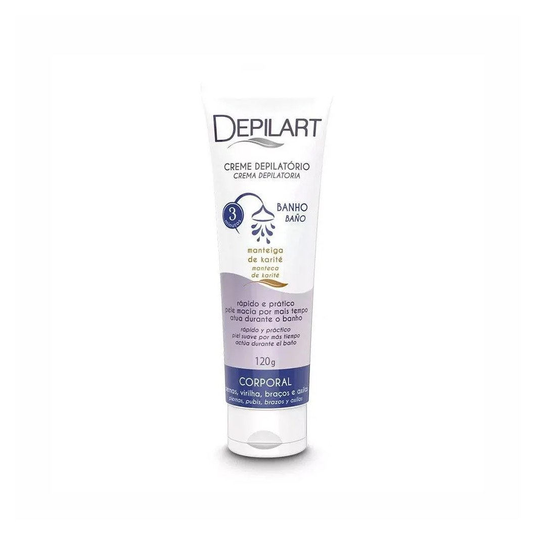 Creme Depilatório Corporal Depilart Manteiga Karité 120g