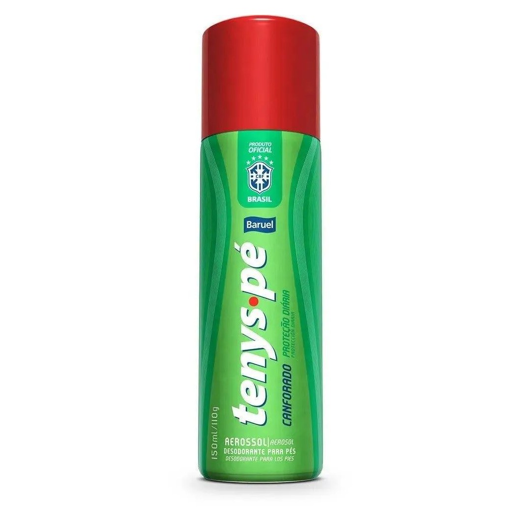 Desodorante Pés Aero Tênis Pé Baruel Canforado 150ml