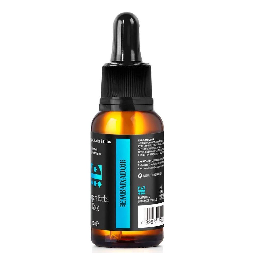 Kit 01 Óleo para Barba Goot + Balm Goot Embaixador 120ml
