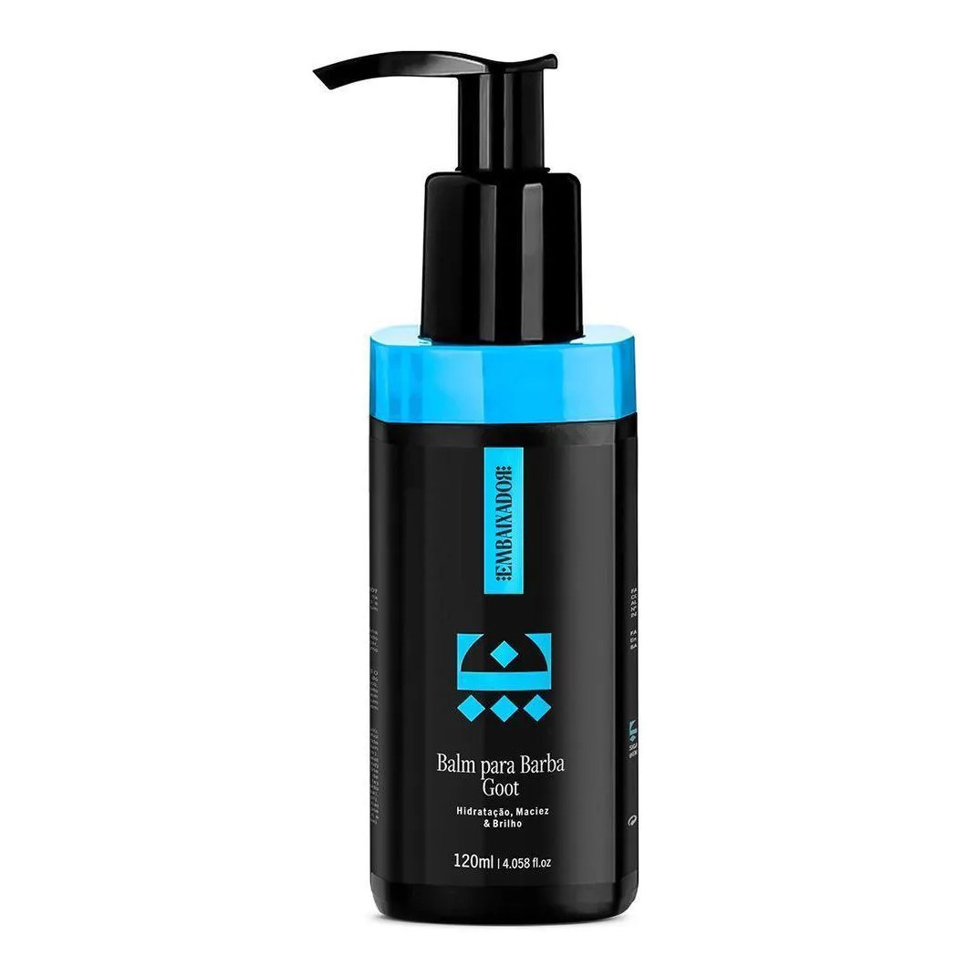 Kit 01 Óleo para Barba Goot + Balm Goot Embaixador 120ml