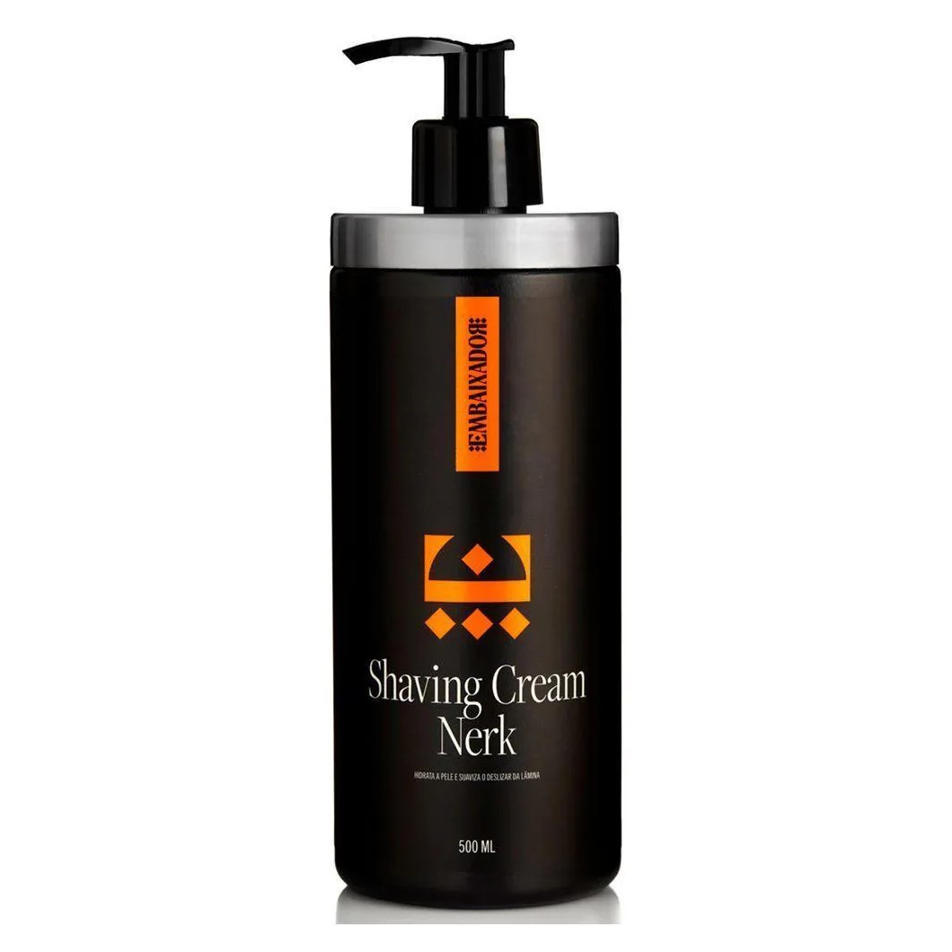 Kit 03 Shaving Cream Nerk Embaixador 500ml