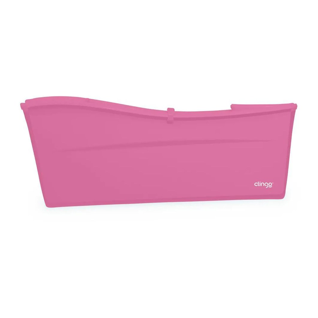Banheira Infantil Smart Dobrável Rosa Clingo