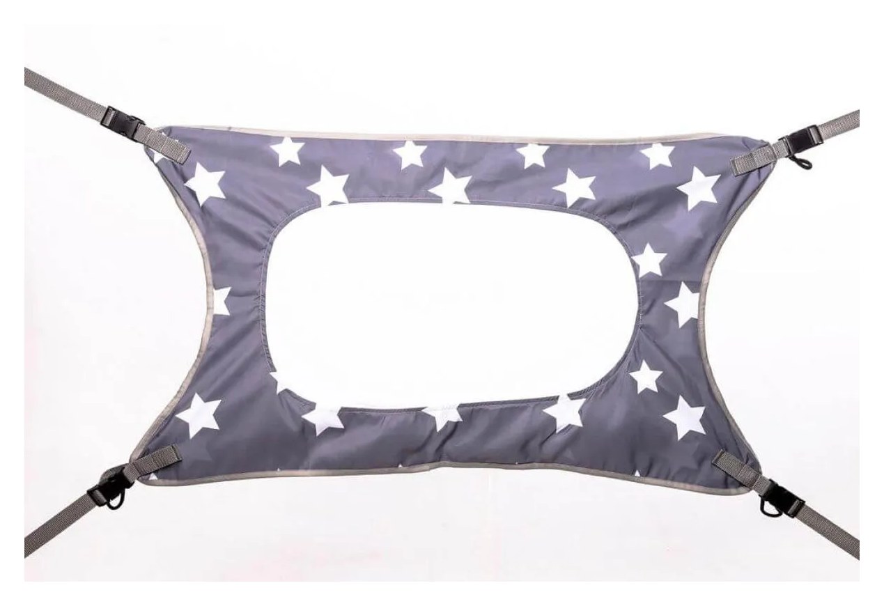 Cama Primeiro Sono Cinza - até 8kg - Baby Pil