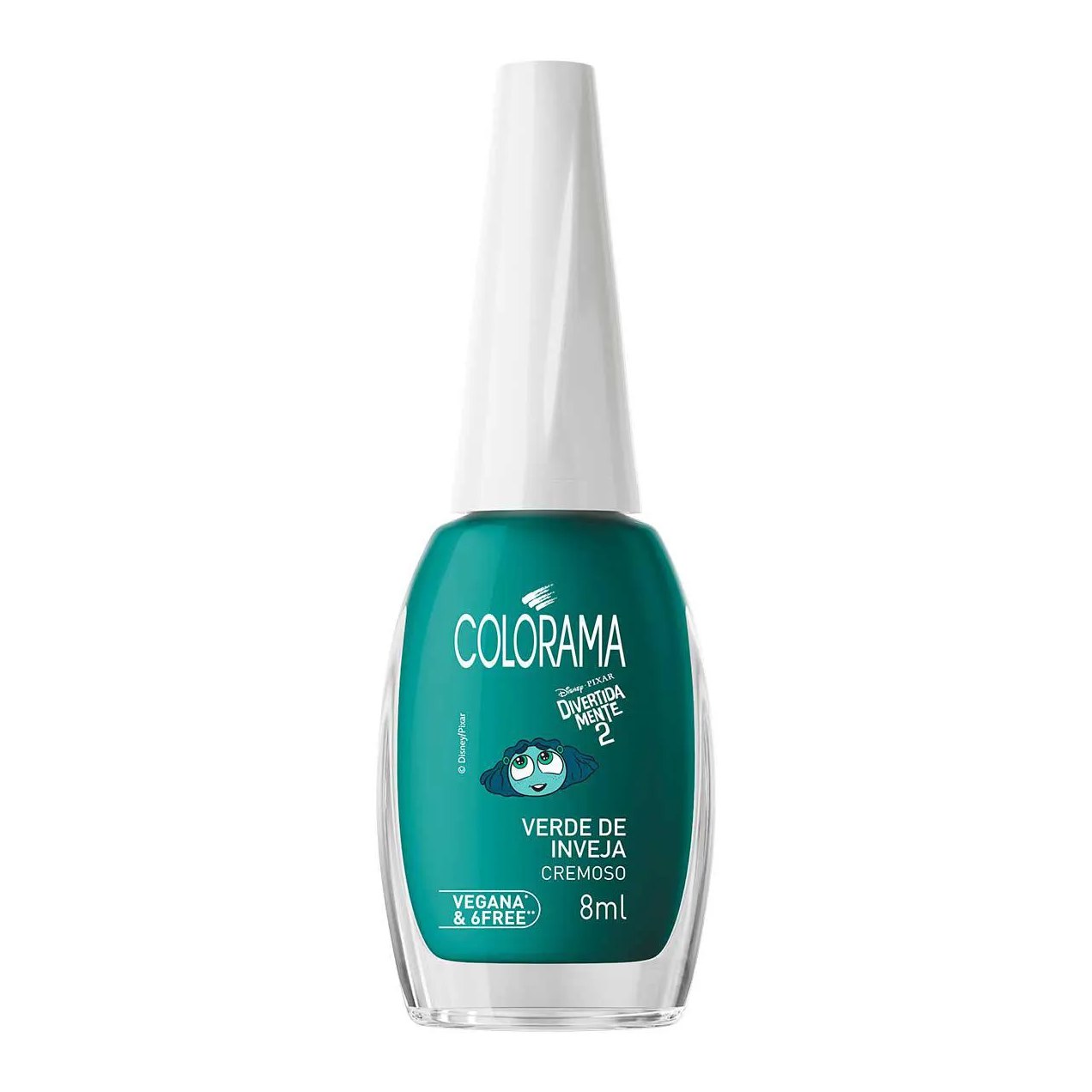 Esmalte Cremoso Colorama Divertidamente 8ml - Verde de Inveja