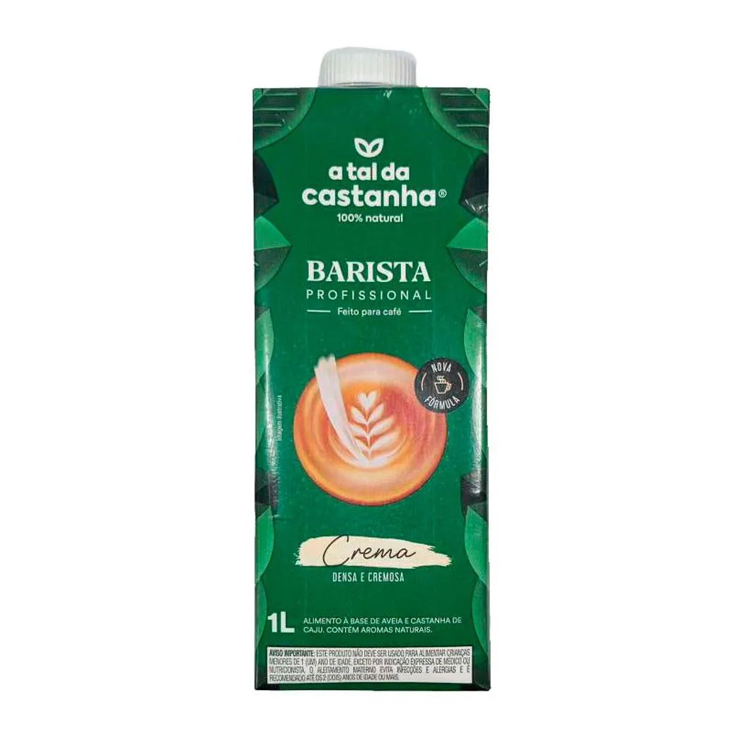Bebida Vegetal Barista a Tal da Castanha 1l U Unica