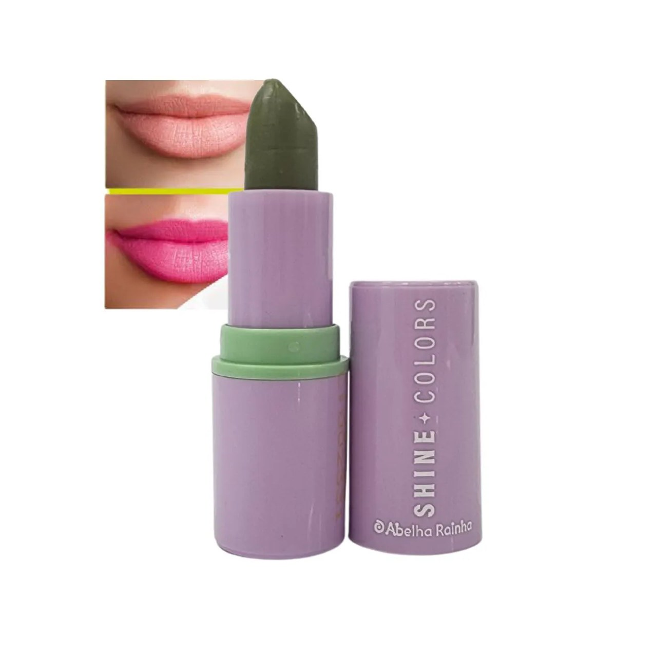 Batom Magic com Fps 15 Shine Colors Abelha Rainha 3,4g