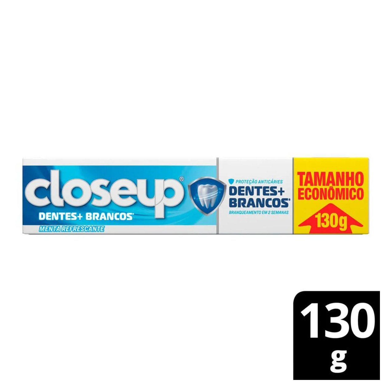 Creme Dental Closeup Dentes + Brancos Menta 130g