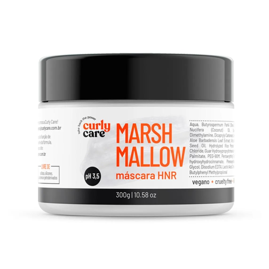 Máscara Hnr Marshmallow Cachos Vegano Curly Care 300g