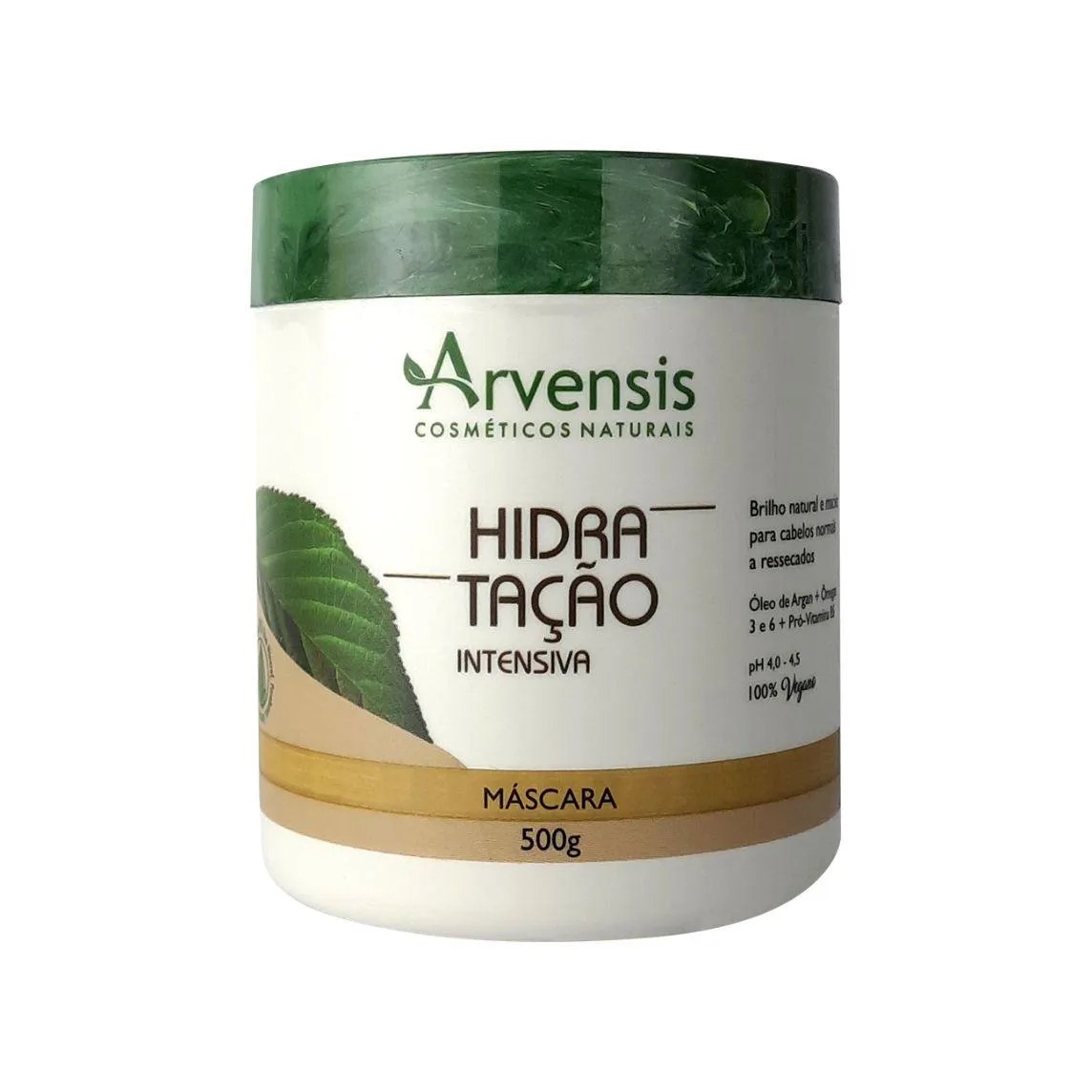 Máscara Hidratação Intensiva Arvensis Vegano 500g